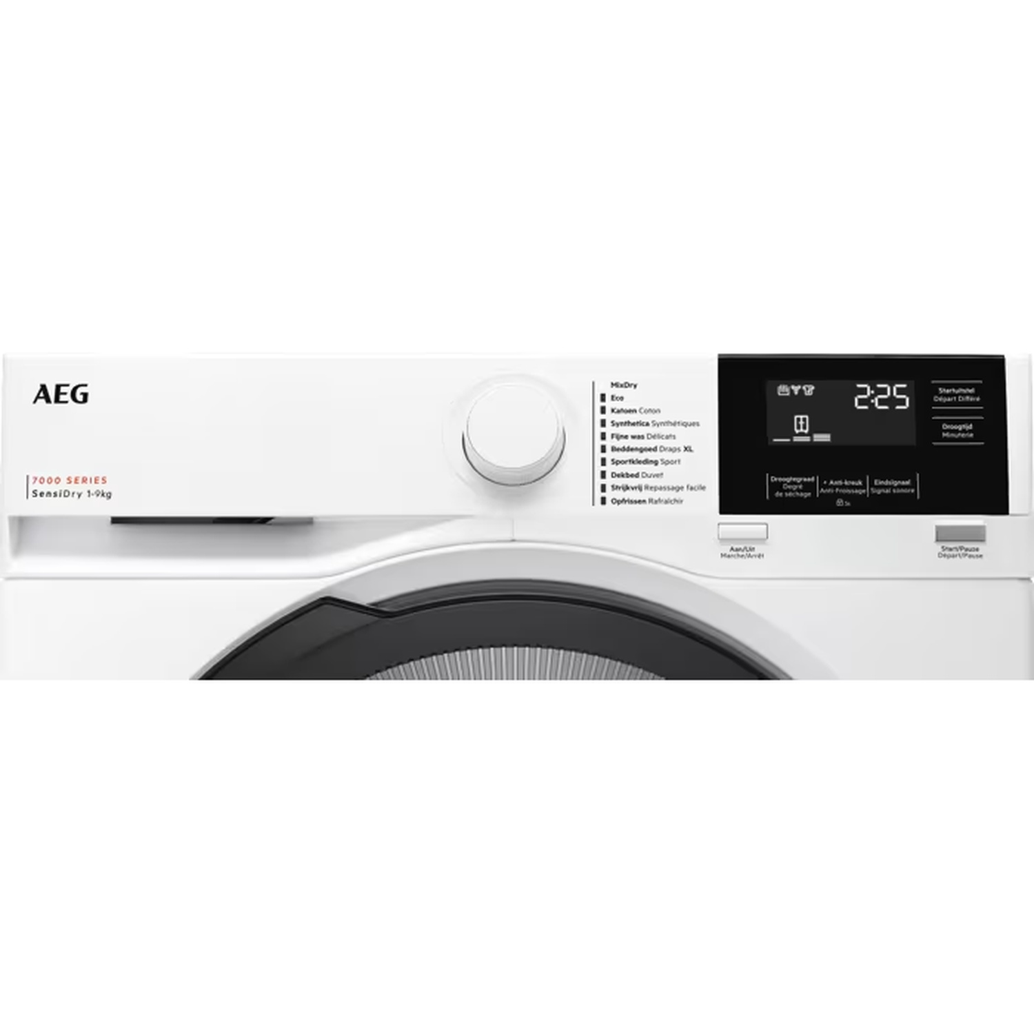 AEG TR79CE34B - Warmtepompdroger - 9 kg - 64 dB - Energielabel C