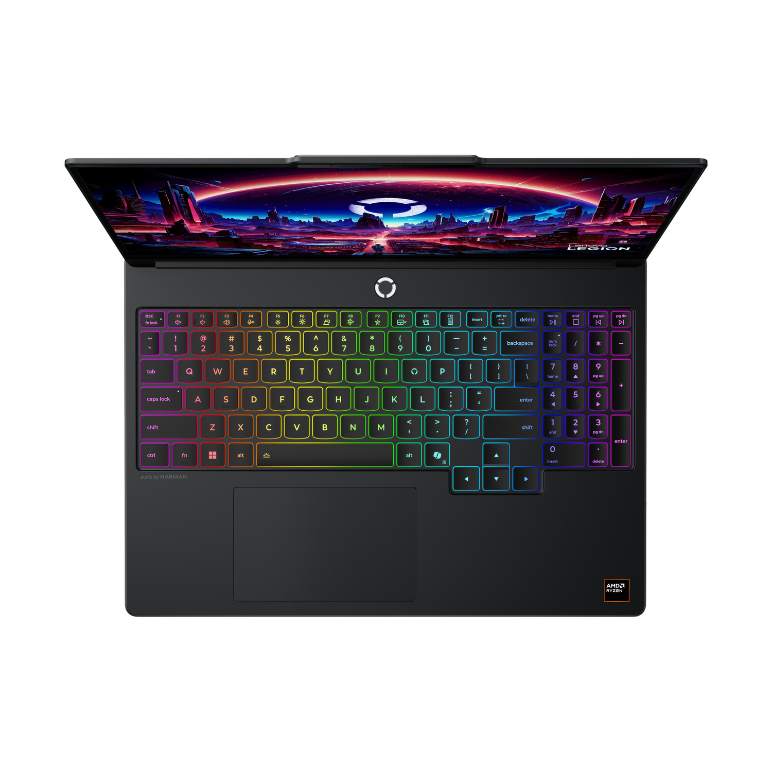 LENOVO Legion 5 15AHP11 Notebook Gaming, 15,3 ", processore AMD Ryzen 7 250, NVIDIA GeForce RTX™ 5070, RAM 32 GB, 1000 GB SSD, Black, Windows 11 Home