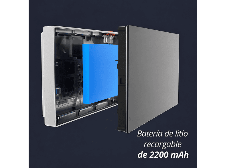 Mirilla inteligente - Ezviz HP2, Pantalla a Color de 4,3", 32 mm Diámetro, Dorado – imagen 3