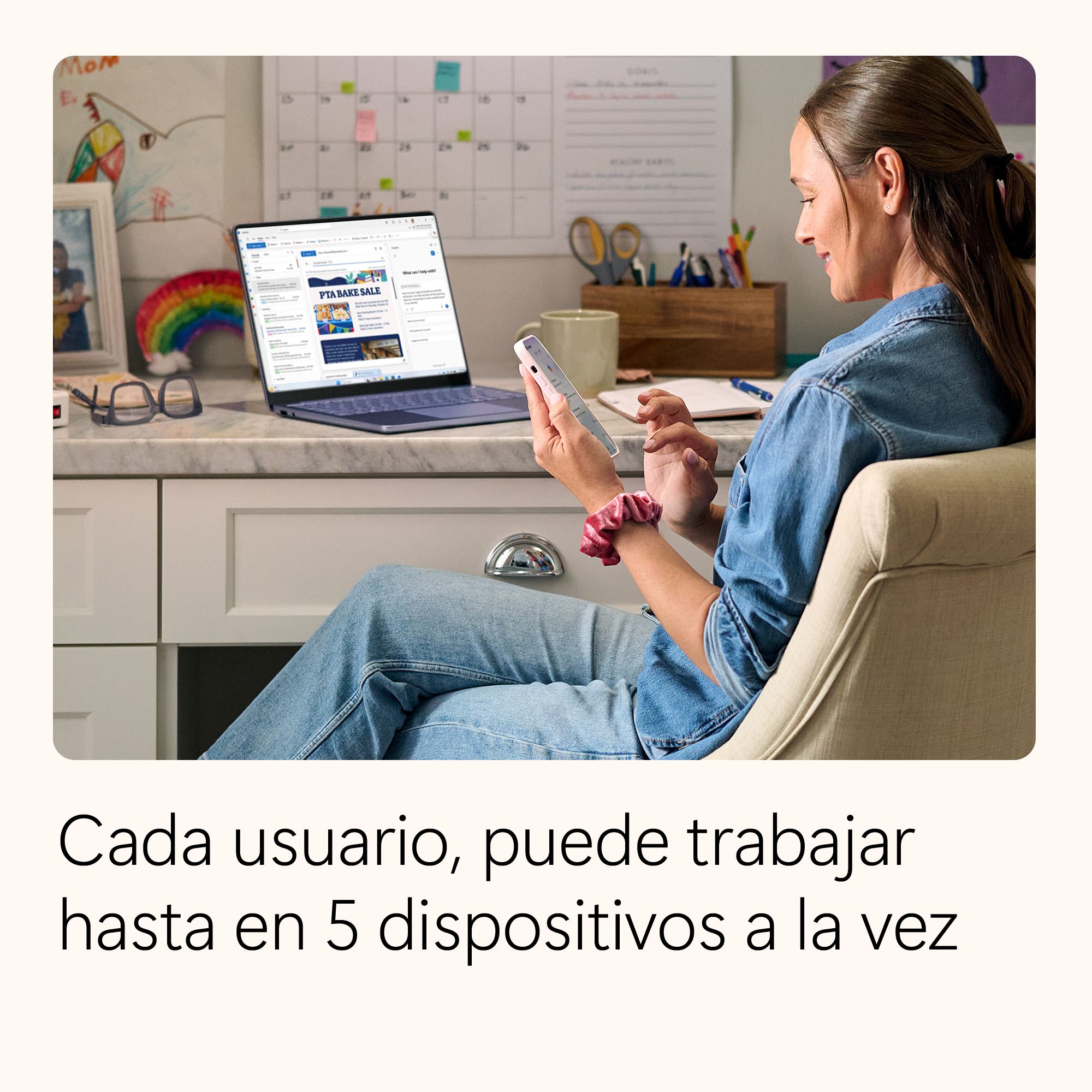 Microsoft 365 Familia, 12 meses, Hasta 6 pers, Aplicaciones Premium Office, 2 TB almacenamiento, Para PC/Mac/Android/iOS (Código de descarga)