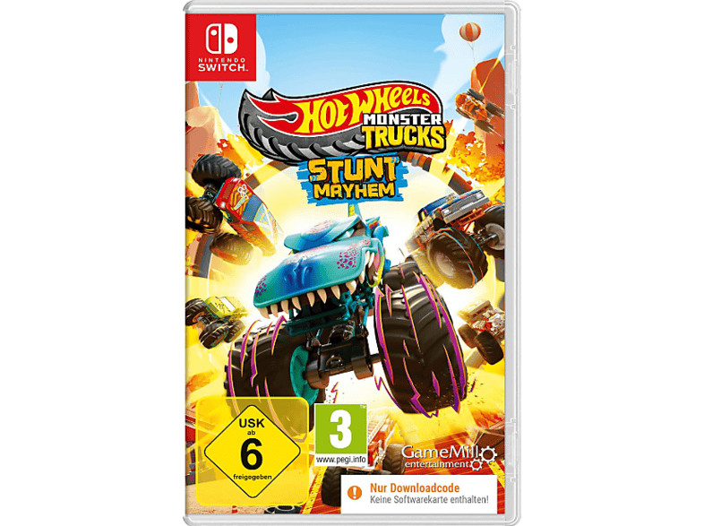 Hot Wheels Monster Trucks: Stunt Mayhem - Nintendo Switch [Code in the box]