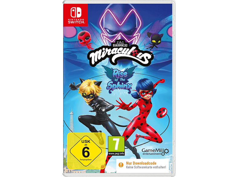 Miraculous: Rise of the Sphinx - Nintendo Switch [Code in the box]