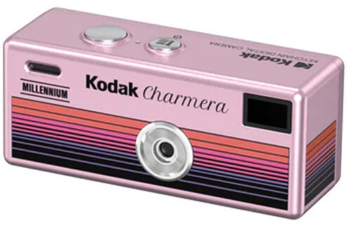 KODAK Charmera vintage mini digitális fényképezőgép, Millenium Edition, kulcstartó, blind box