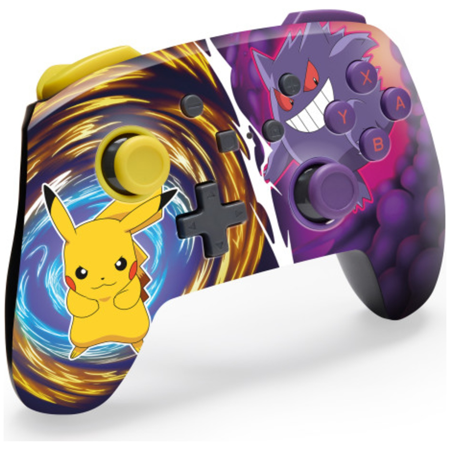 POWERA Pikachu VS Gengar Manette Nintendo Switch Multicolore