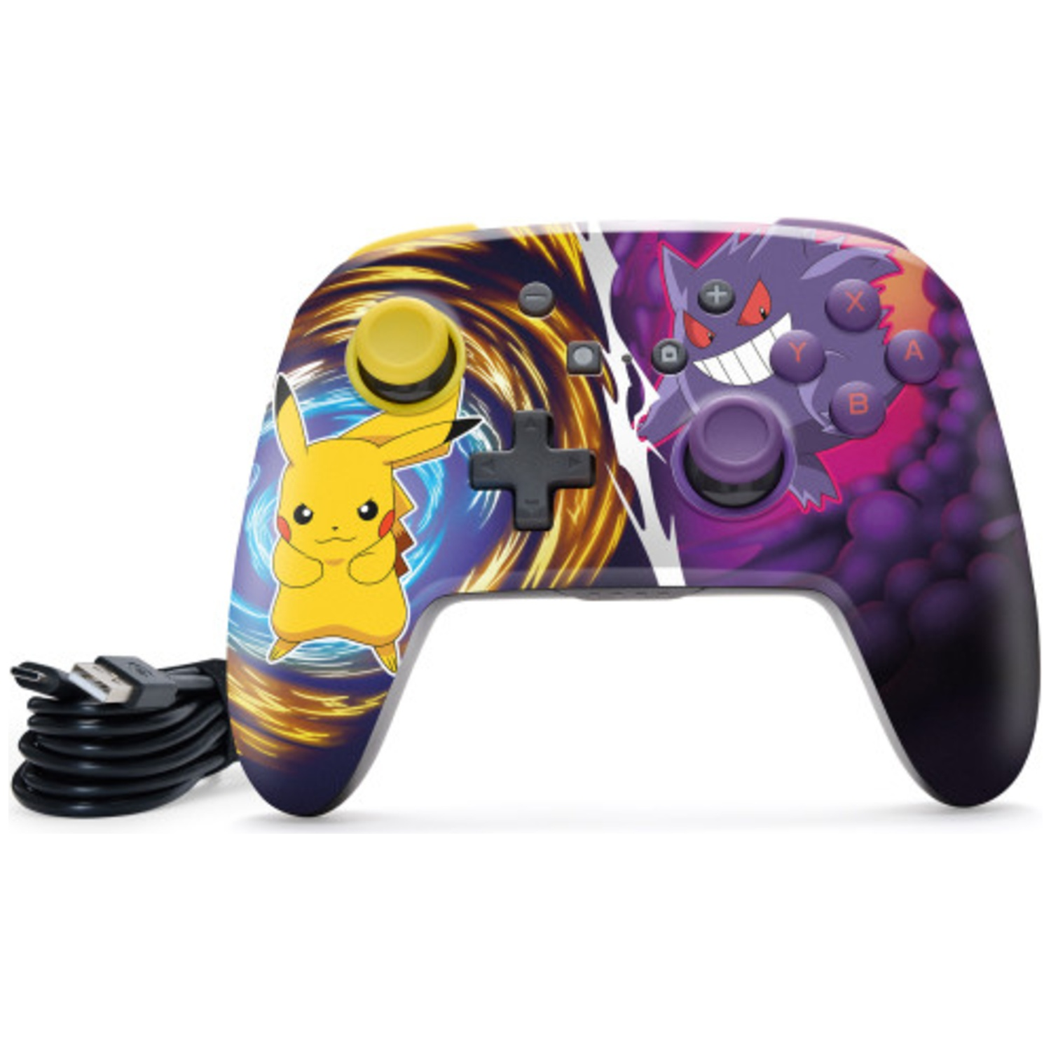 POWERA Pikachu VS Gengar Manette Nintendo Switch Multicolore