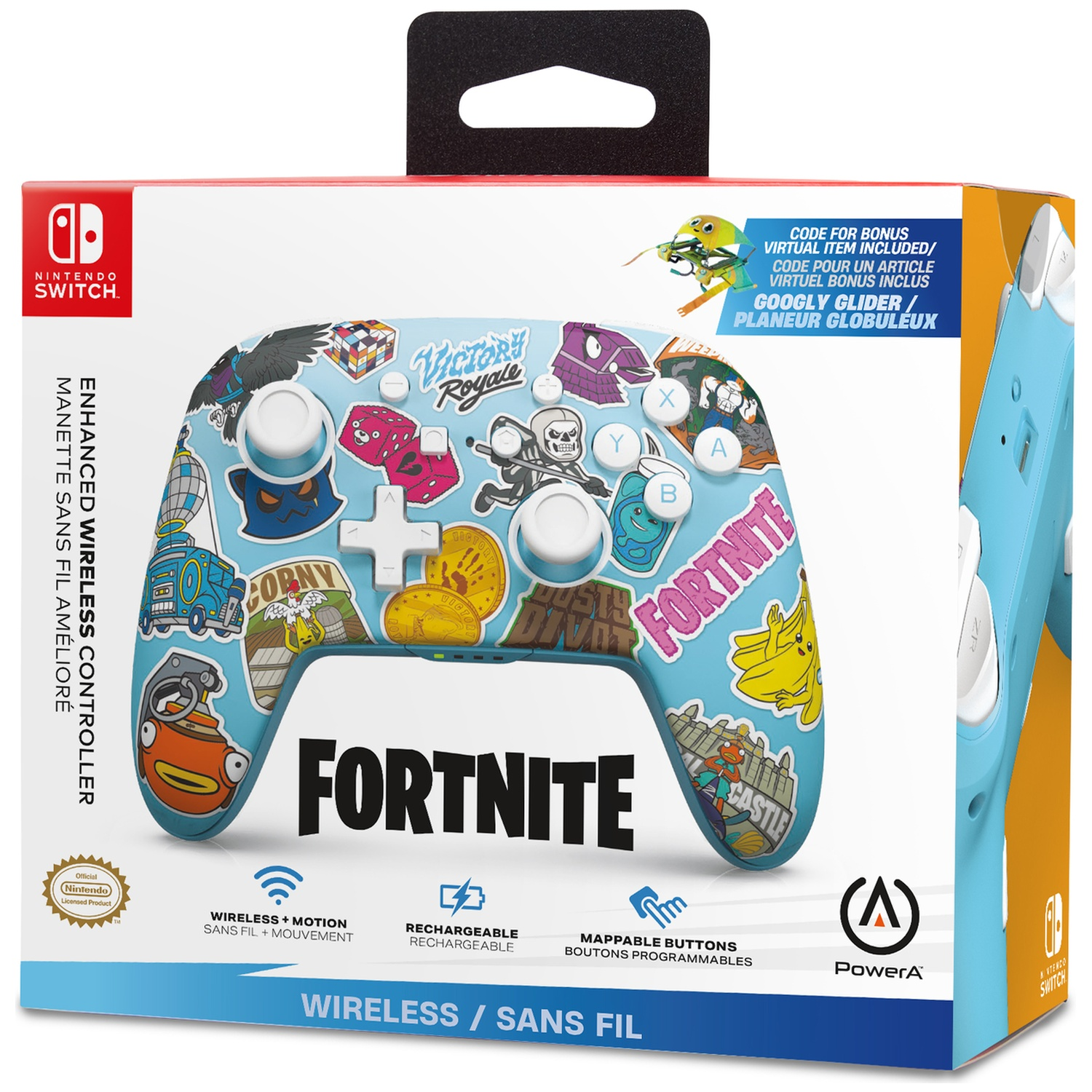 POWERA Sticker Mania Manette Nintendo Switch Multicolore