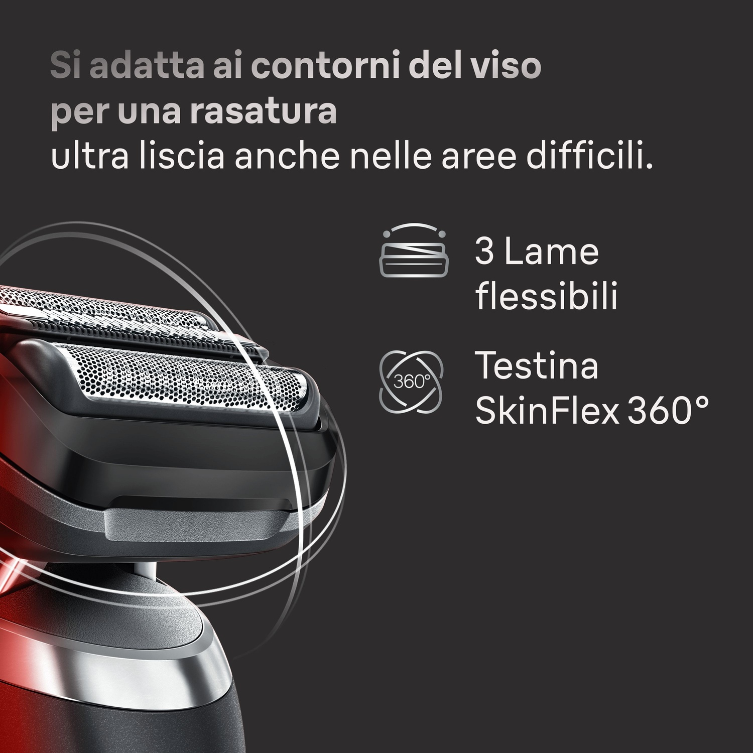 RASOIO BRAUN SHAVER 72-N1000S F1