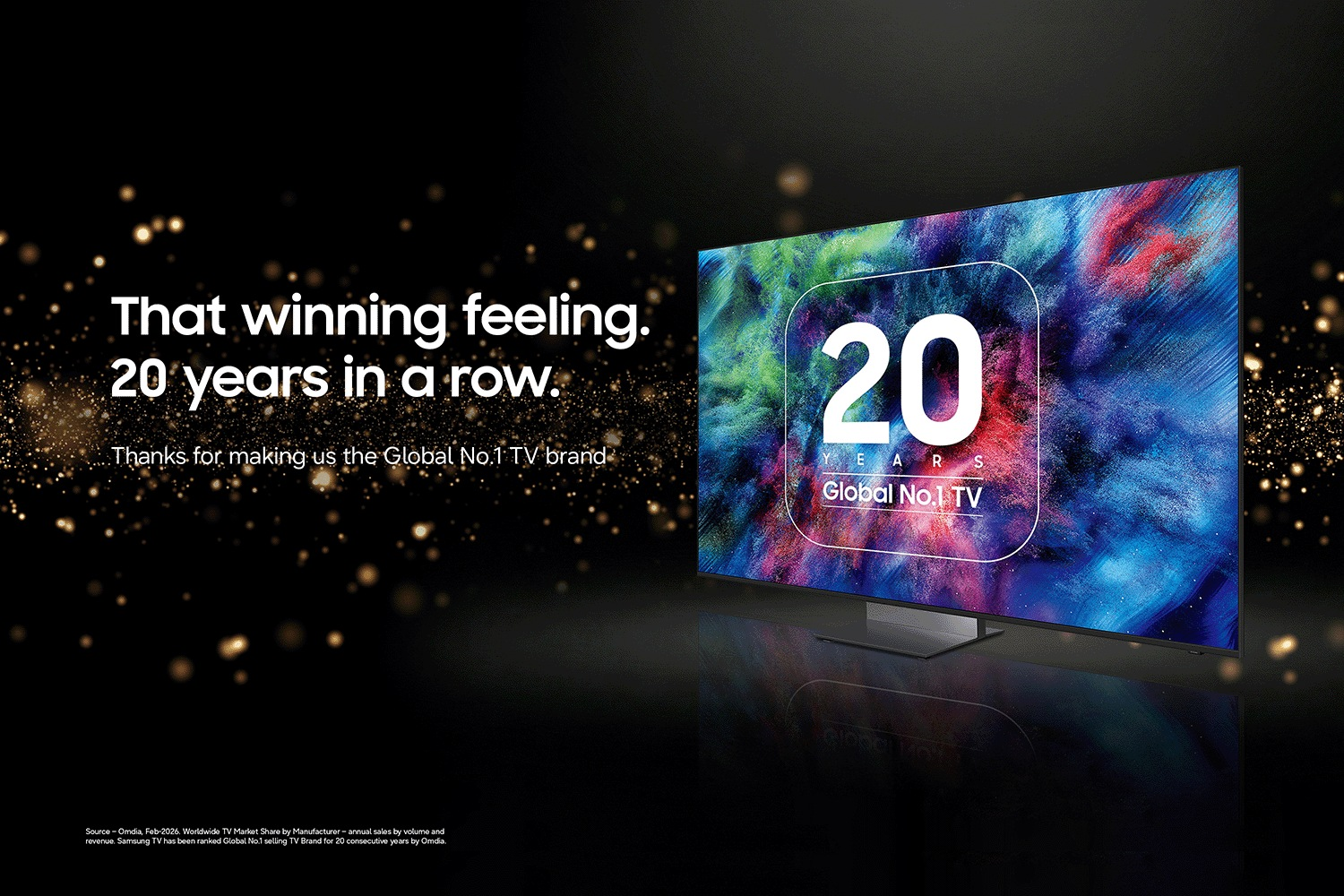 SAMSUNG 85" Micro RGB R95H 4K, Micro RGB AI Engine Pro, Vision AI Smart TV (2026)