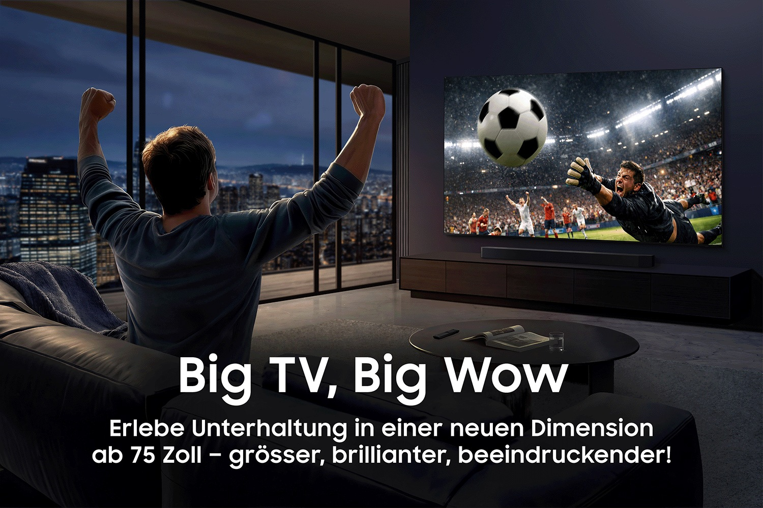 SAMSUNG 85" Micro RGB R95H 4K, Micro RGB AI Engine Pro, Vision AI Smart TV (2026)