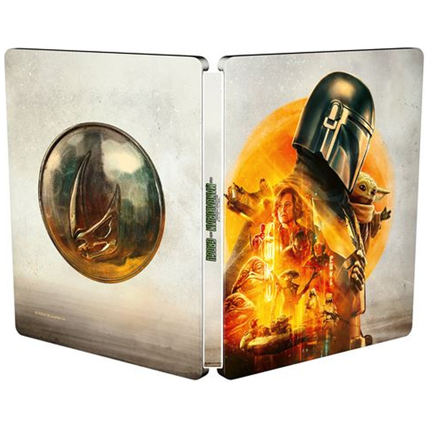 Star Wars : The Mandalorian And Grogu Limieted Edition SteelBook - 4K Ultra HD Blu-ray