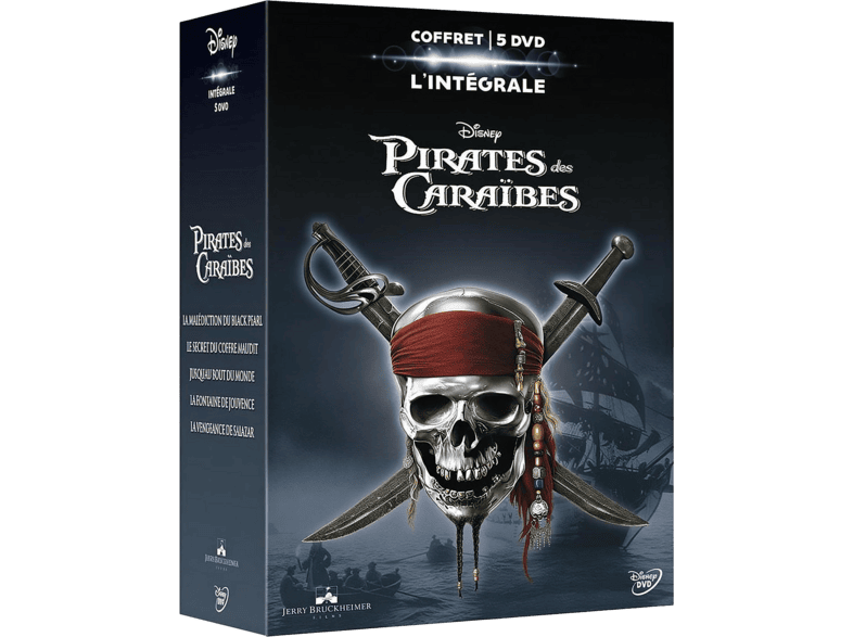 Pirates of the Caribbean The Complete Collection DVD