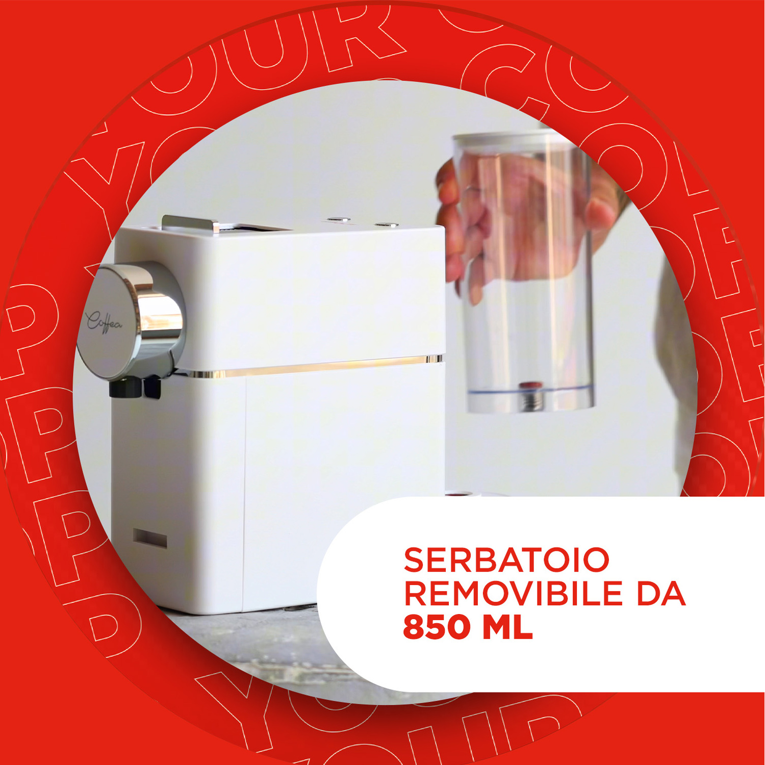 MACCHINA CAFFÈ CIALDE POLTI Coffea S18W