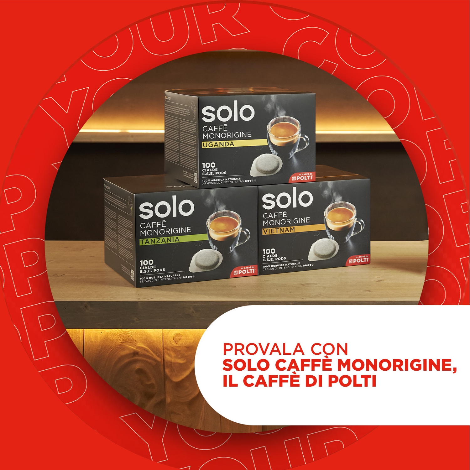 MACCHINA CAFFÈ CIALDE POLTI Coffea S18W