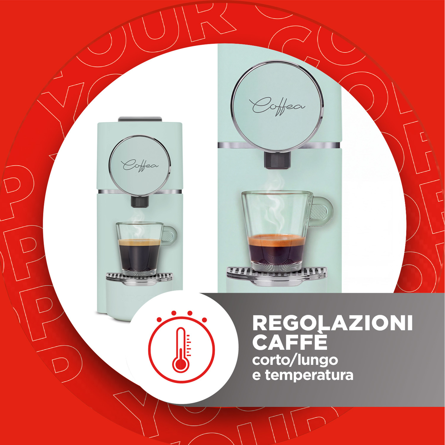 MACCHINA CAFFÈ CIALDE POLTI Coffea S18G