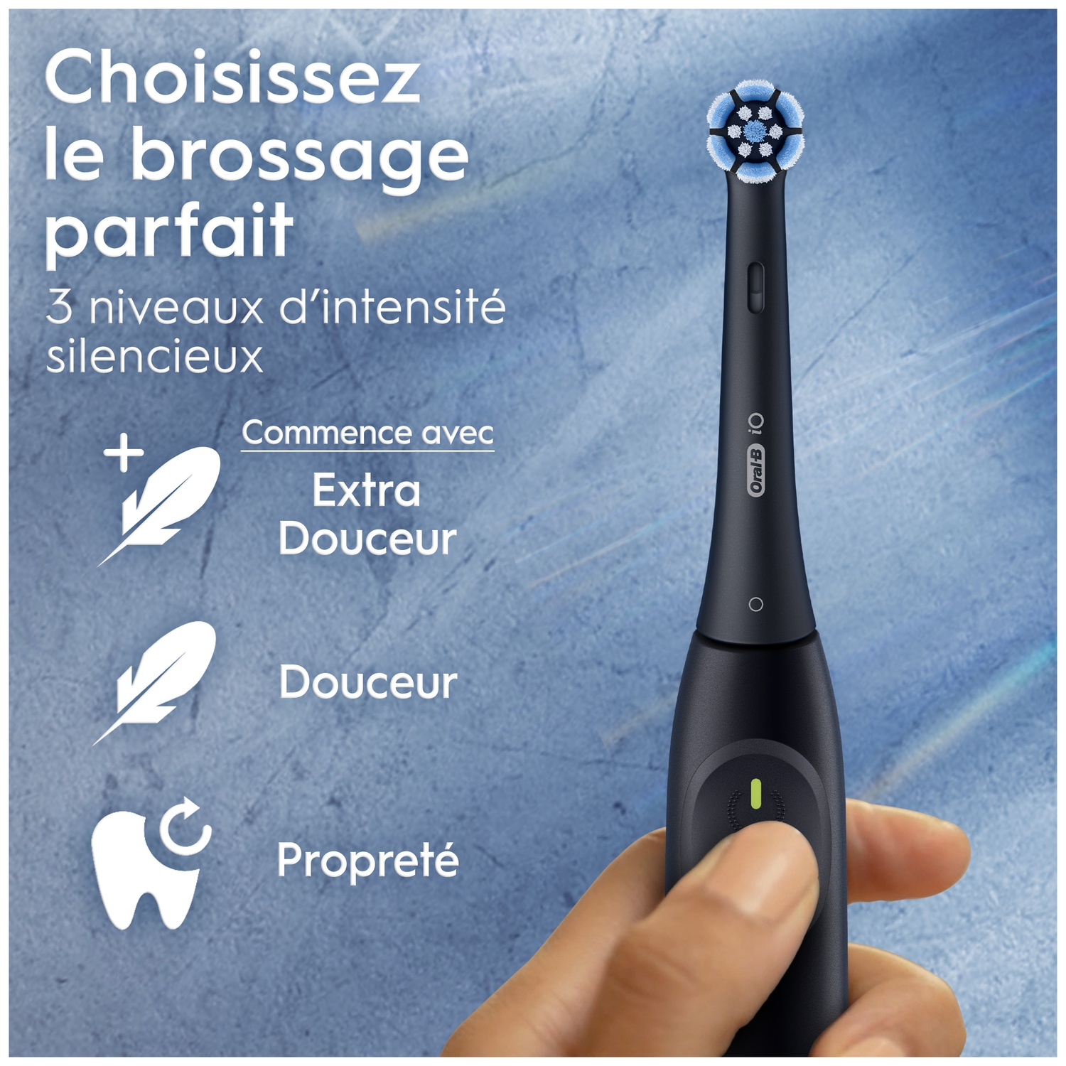 ORAL B iO 2 Brosse à dents électrique Noir