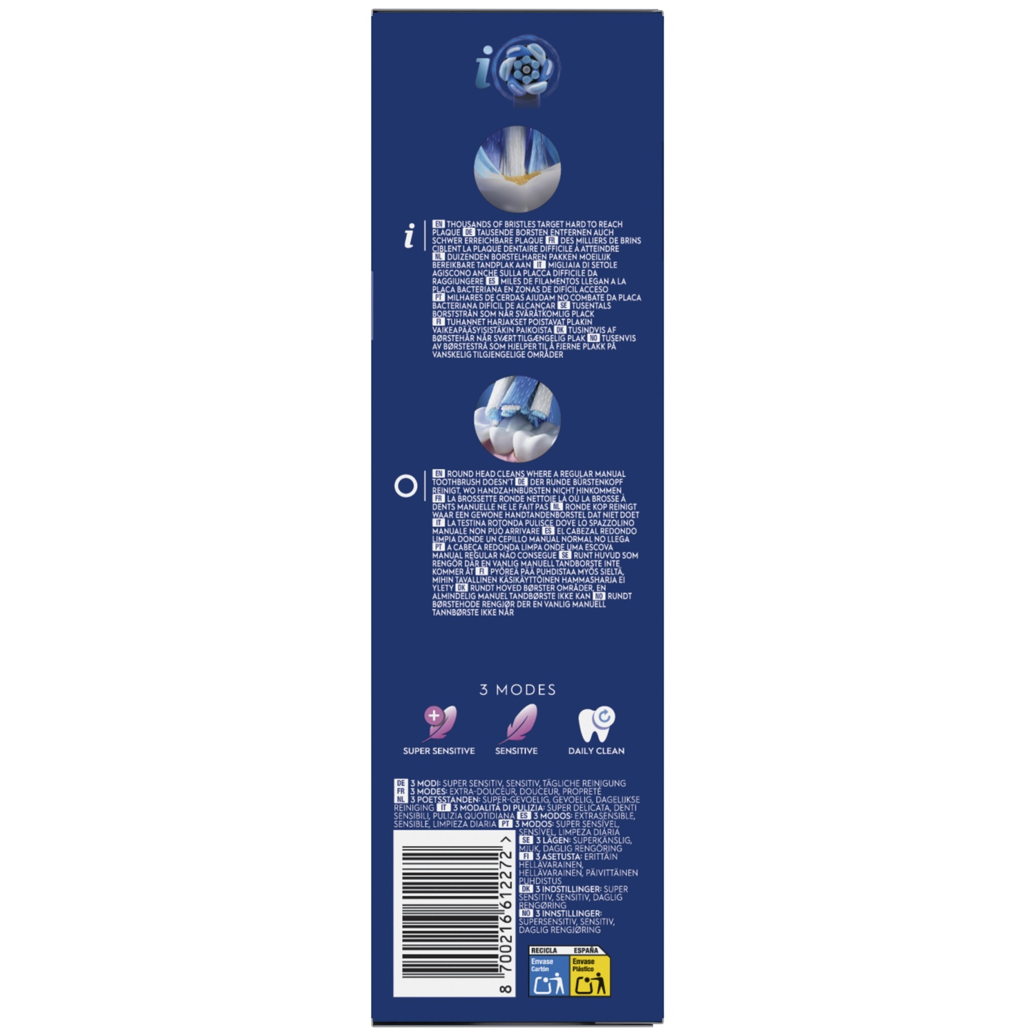 ORAL B iO 2 Brosse à dents électrique Noir