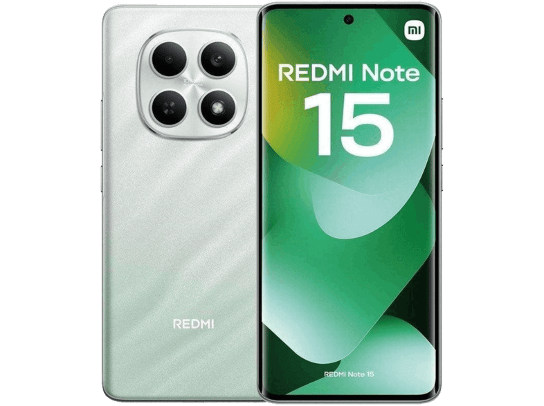 Xiaomi Redmi Note 15, Verde Bosque, 128 GB, 8 GB RAM, 6.77" AMOLED, MediaTek Helio G100-Ultra , 6000 mAh