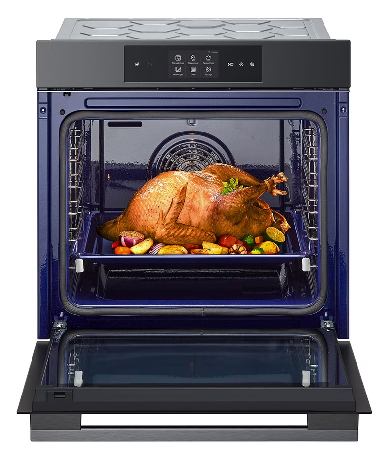 Piekarnik do zabudowy LG WSED7665B 76l ThinQ InstaView Air Fry Czarny