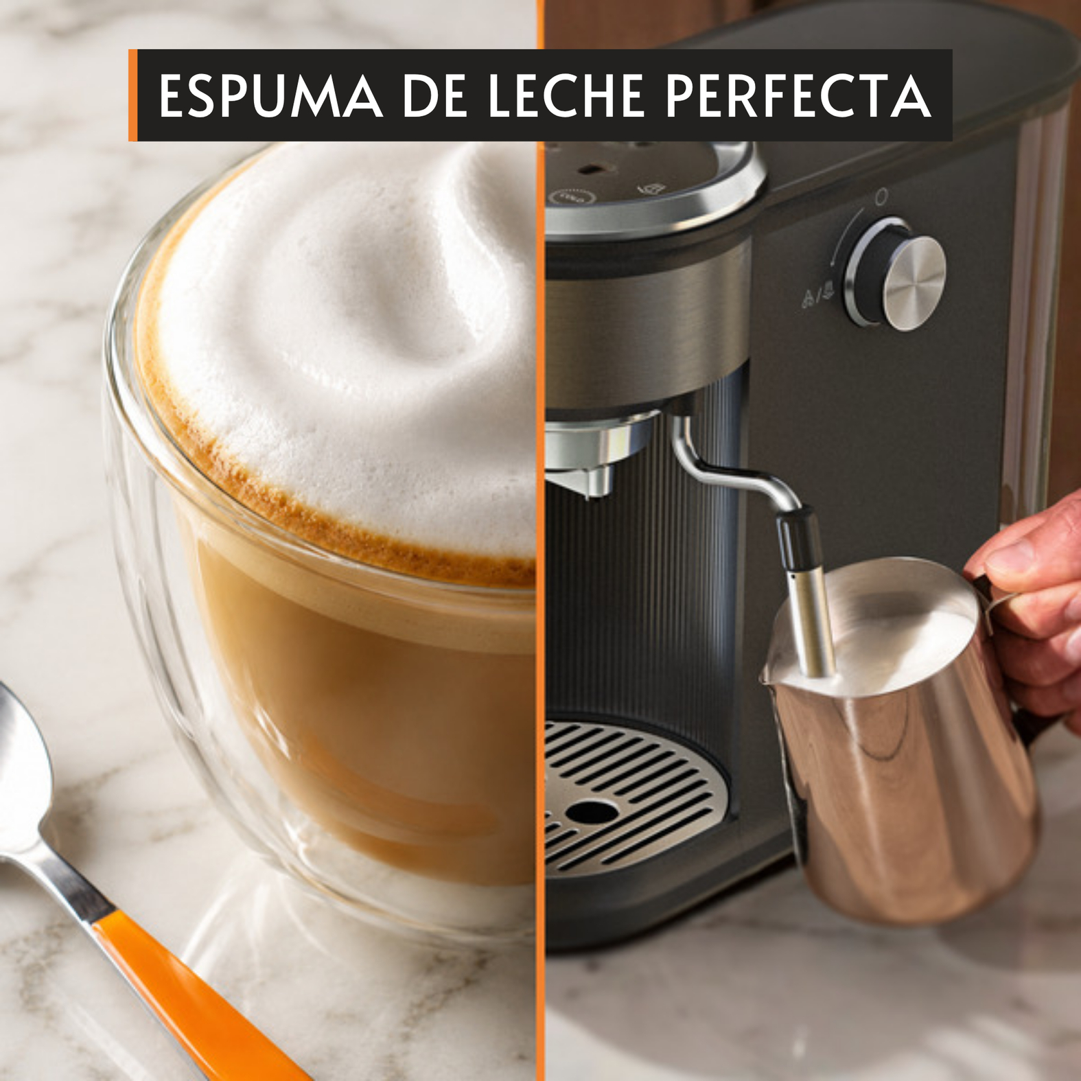 Espuma de leche perfecta