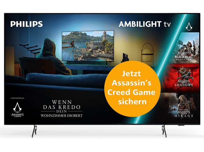 Philips 65OLED761/12 (2026) 65 Zoll OLED 4K Ambilight TV; OLED TV