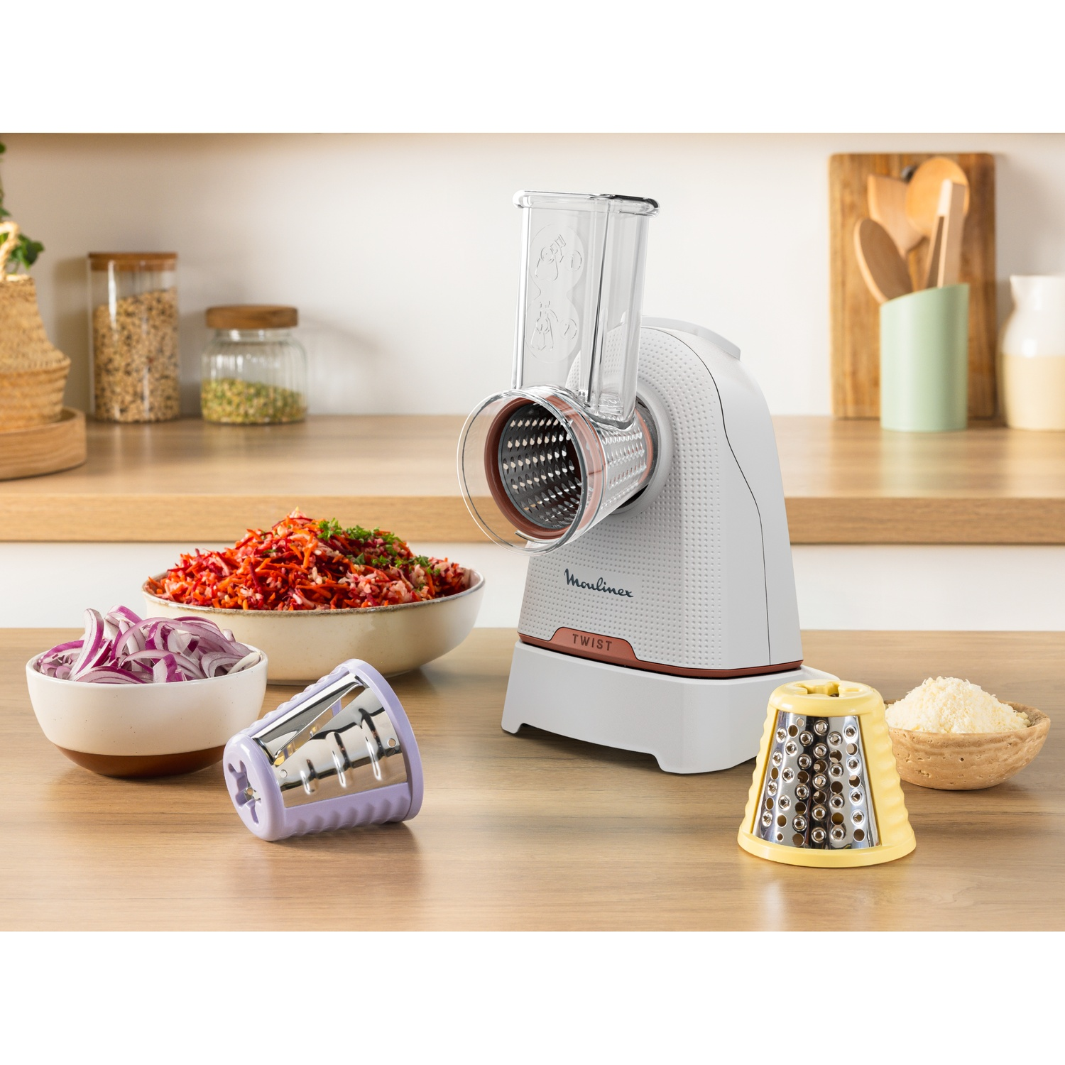 MOULINEX Fresh Express Twist DK863BE0 - Hakmolen