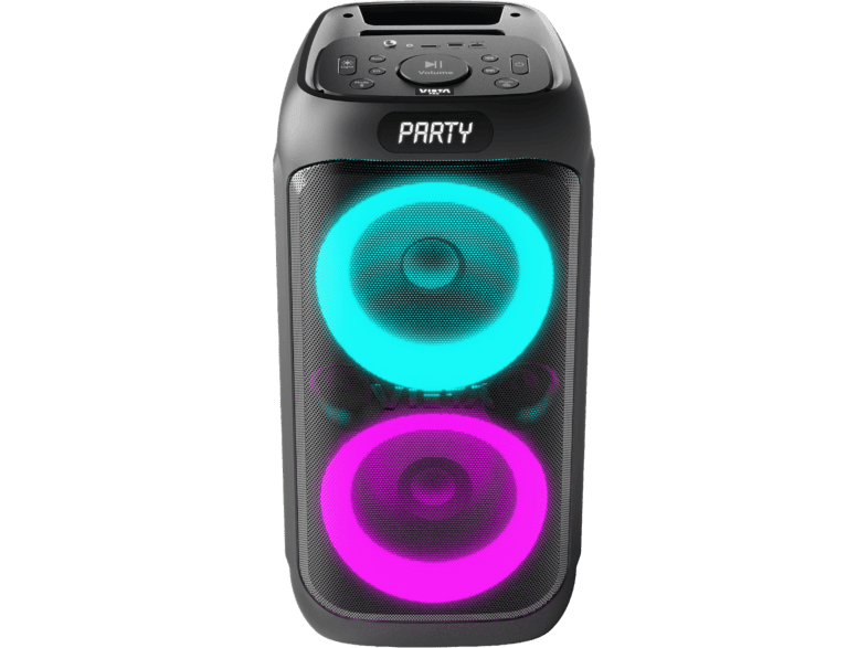 Altavoz inalámbrico - Vieta Party 33, 33W RMS, 14h Autonomía, Bluetooth, Negro
