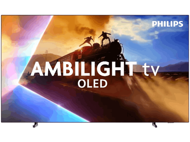 TV OLED 65" - Philips 65OLED801/12, UHD 4K, Ambilight, P5 AI Perfect Picture Engine, Smart TV, DVB-T2 (H.265), Dolby Vision y Atmos, Negro