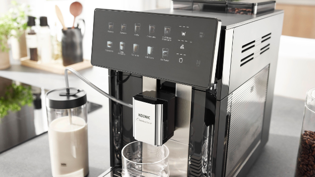 Ekspres ciśnieniowy KOENIC Cremaro+ KCAM 1518126 B Moc 1725W 15 bar Cold Brew Czarny