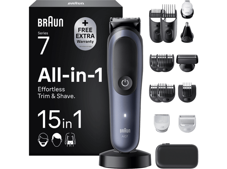 Braun All-in-One 15-in-1 MGK7580 Multigroomer
