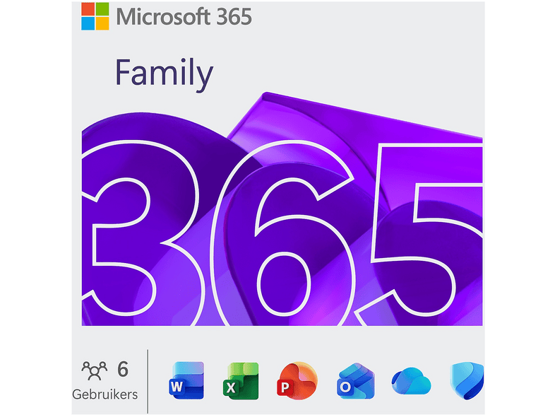 Microsoft 365 Family 1 Year Subscription