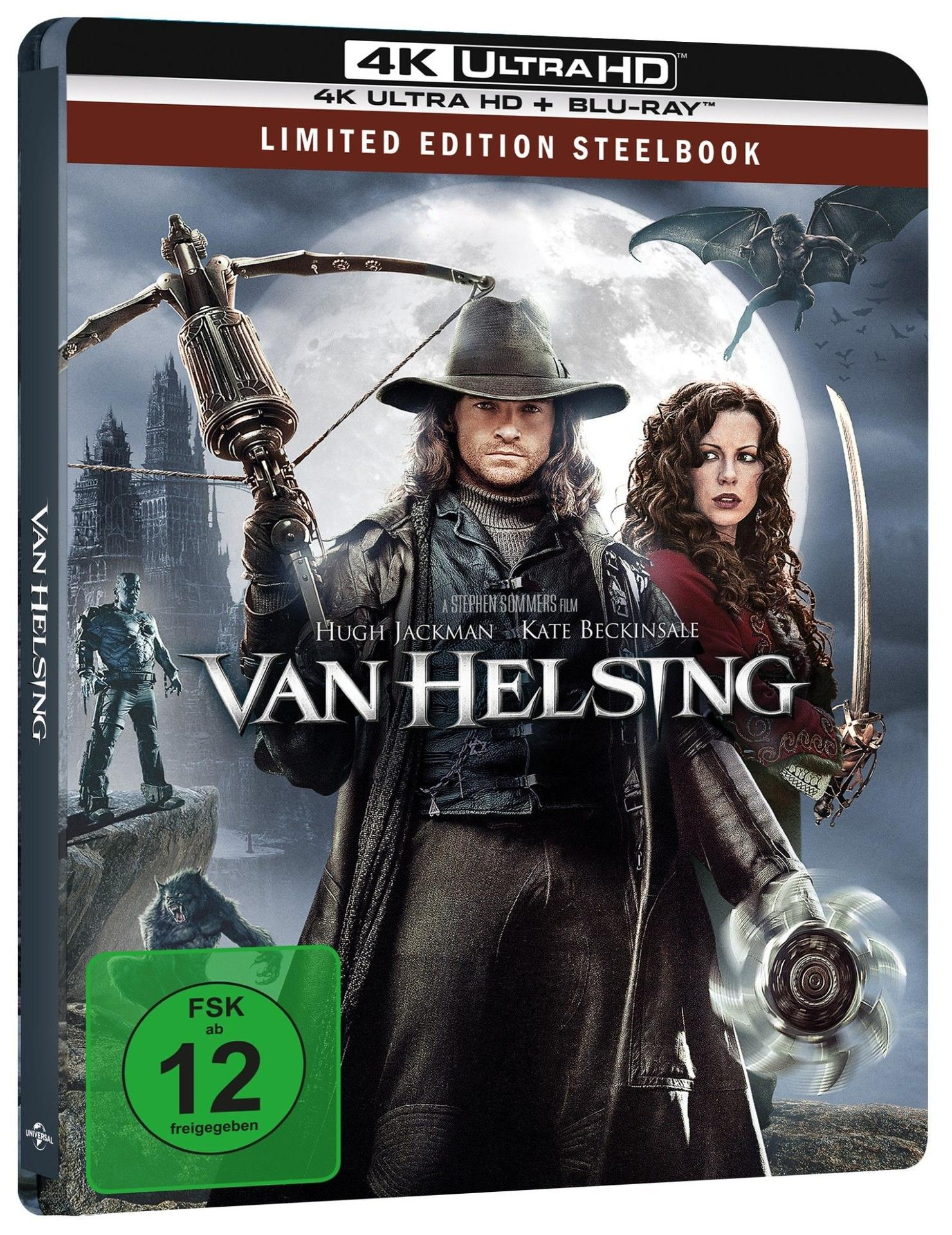 Van Helsing 4K Ultra HD Blu-ray + Blu-ray