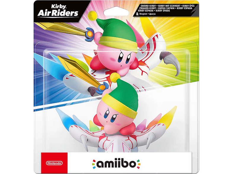 Figurka AMIIBO Sword Kirby & Dragoon (Kirby Air Riders) Wielokolorowy