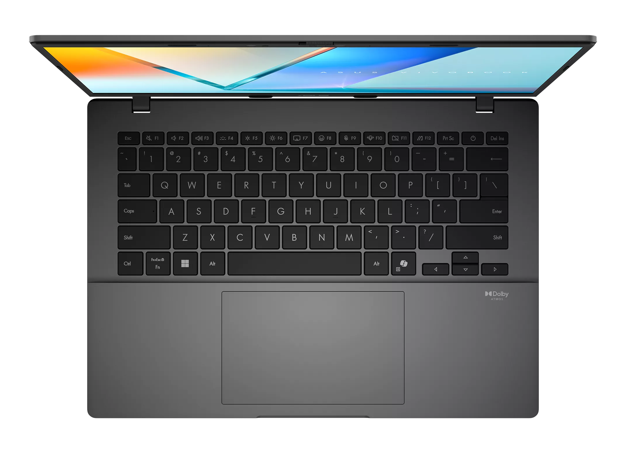 Laptop ASUS Vivobook S14 S3407QA-KP003W 2.5K / Qualcomm Snapdragon® X X1-26-100 / 16 GB RAM / 512 GB SSD / Adreno™ Onboard Graphics / Windows 11 Home Szary