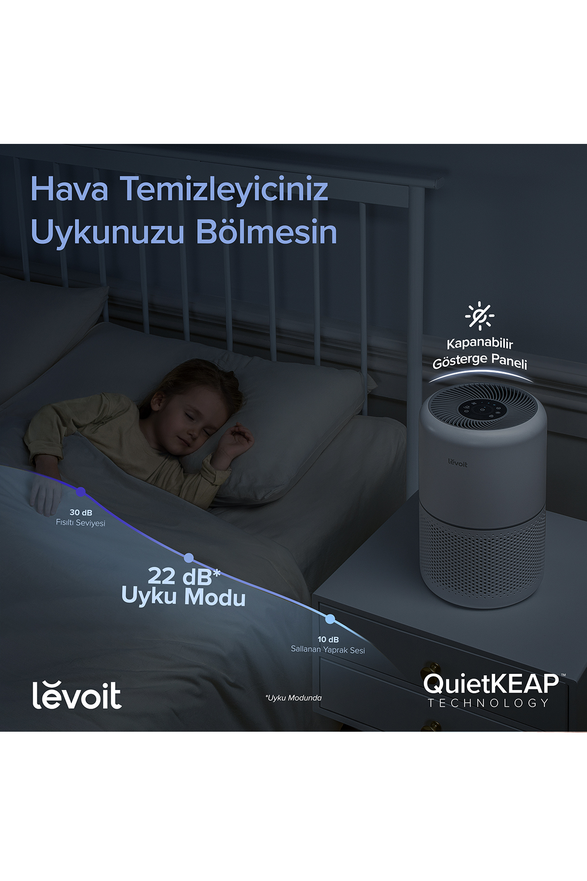 LEVOIT Core 300S Pro Hava Temizleme Cihazı Beyaz