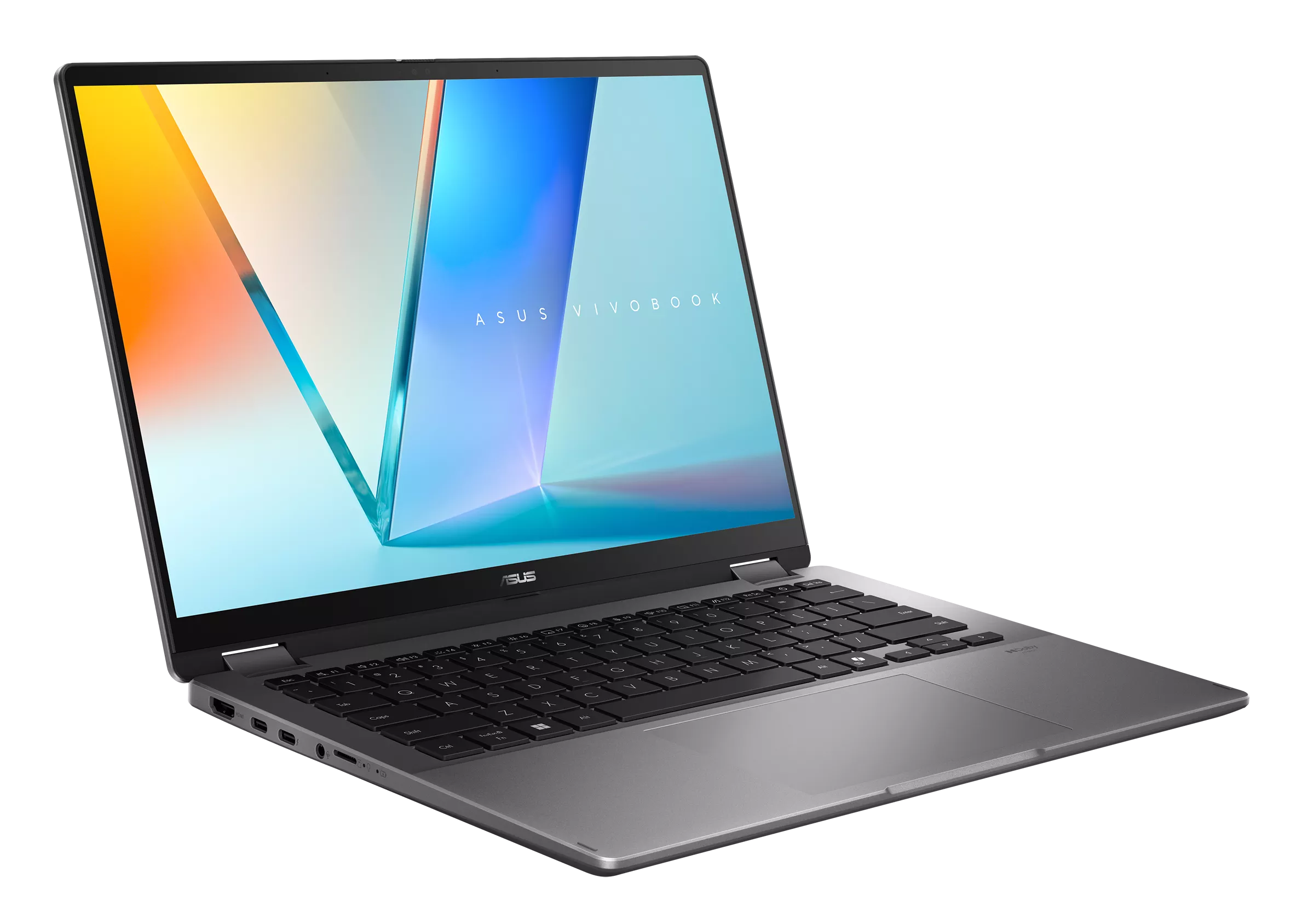 Laptop 2w1 ASUS Vivobook 14 Flip TP3407SA-SG146W WUXGA OLED Dotykowy / Intel® Core™ Ultra 5 226V / 16 GB RAM / 512 GB SSD / Arc™ Onboard Graphics / Windows 11 Home Szary