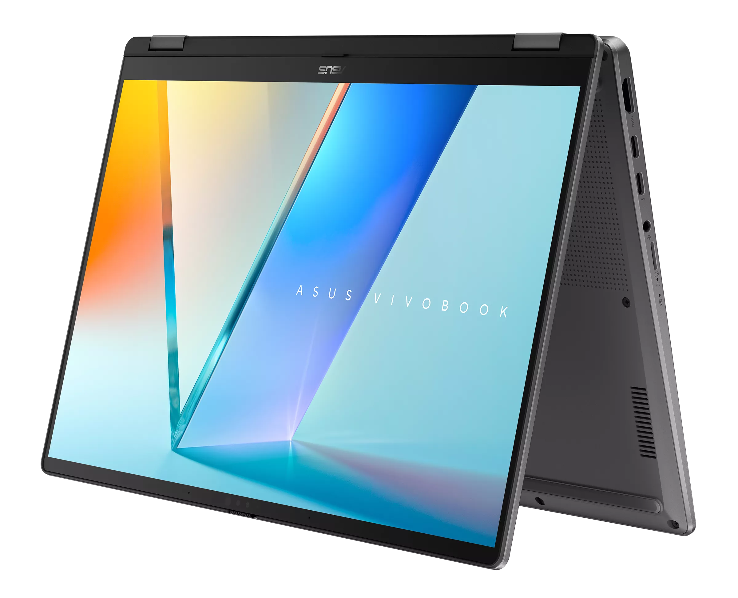 Laptop 2w1 ASUS Vivobook 14 Flip TP3407SA-SG146W WUXGA OLED Dotykowy / Intel® Core™ Ultra 5 226V / 16 GB RAM / 512 GB SSD / Arc™ Onboard Graphics / Windows 11 Home Szary