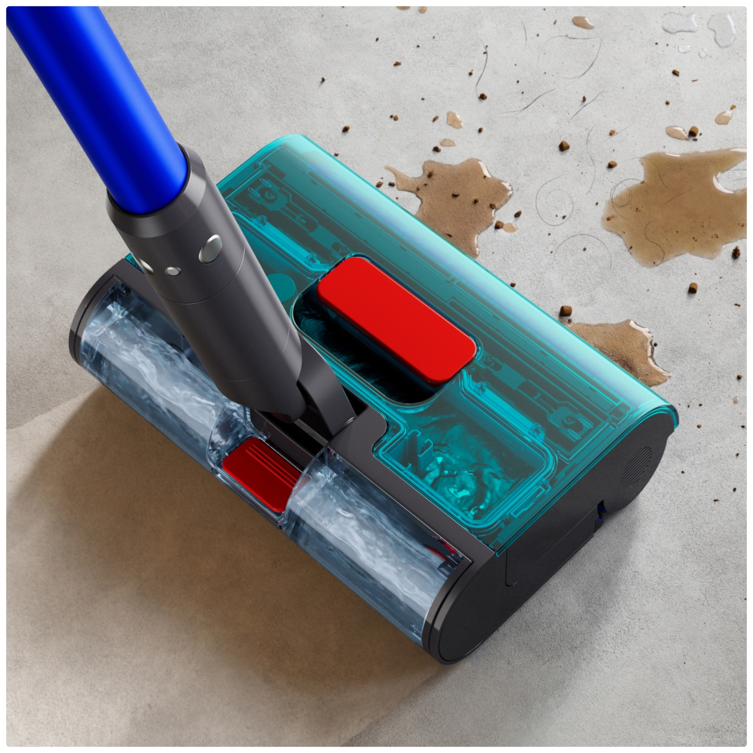 DYSON r1 Nurovi Dry - Aspirateur robot - - - Gris clair