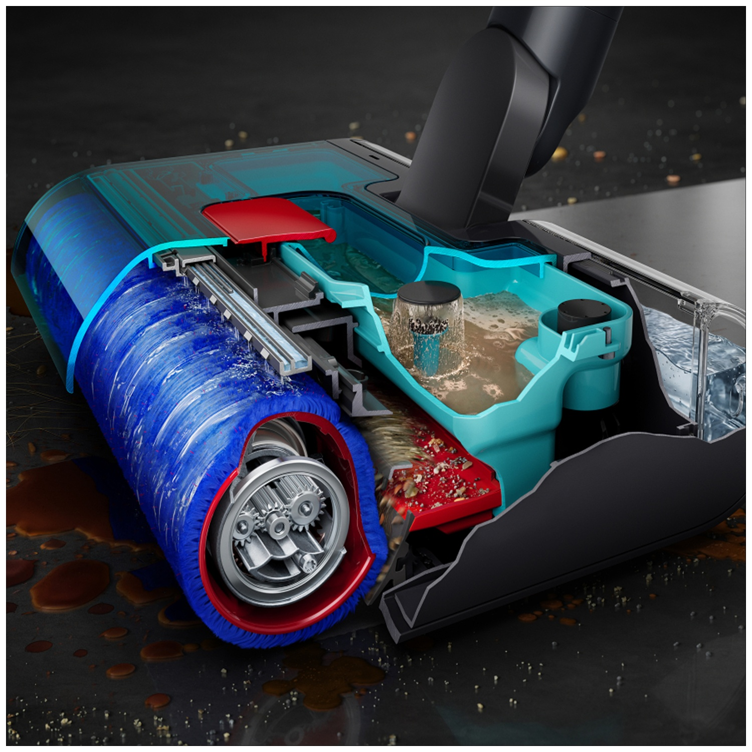 DYSON r1 Nurovi Dry - Aspirateur robot - - - Gris clair