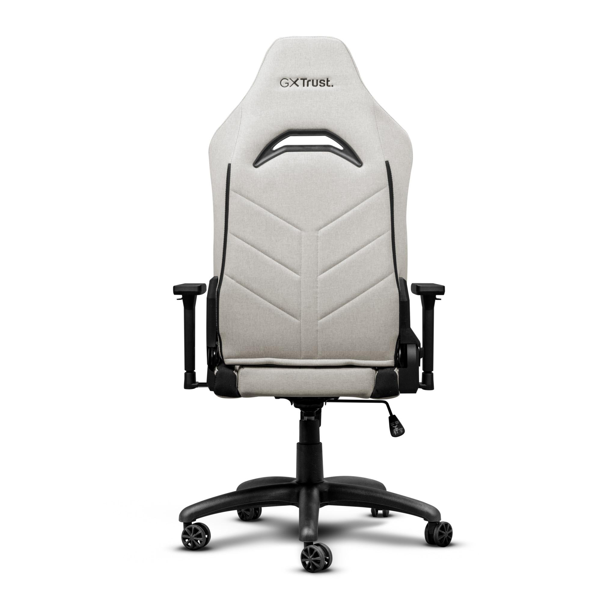 TRUST GXT723B RUYA Fabric Beige Bequemer Gaming-Stuhl mit Stoffbezug