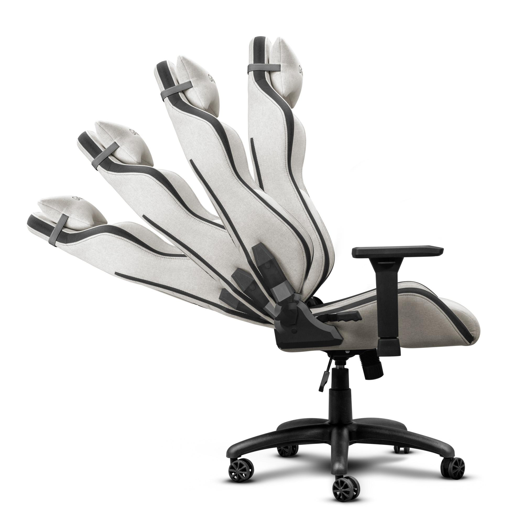 TRUST GXT723B RUYA Fabric Beige Bequemer Gaming-Stuhl mit Stoffbezug