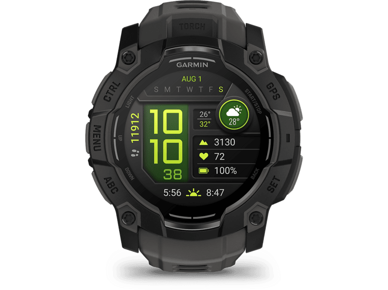 Garmin Smartwatch Instinct 3 50mm Amoled Zwart (010-03020-00)