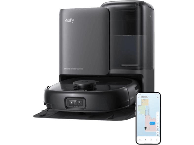 Eufy E25 Omni - Robotstofzuiger Met Mop-functie Zwart
