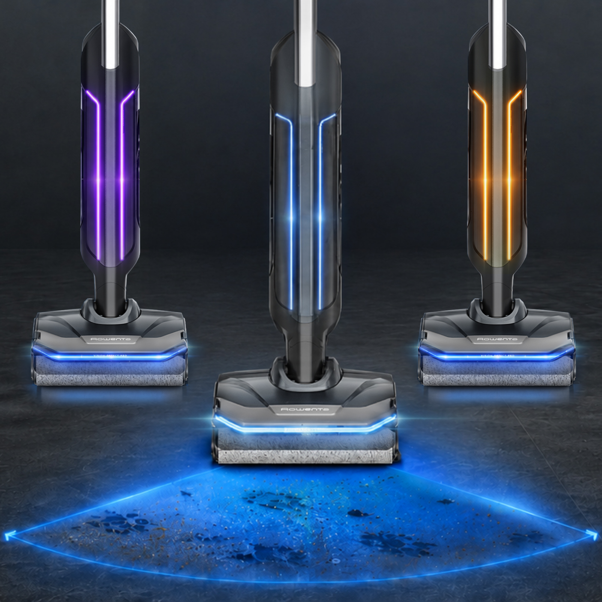 ROWENTA GZ7136E0 X-Clean Vision Pro Padlótisztító és porszívó