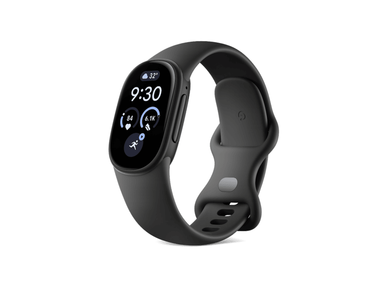 Pulsera de actividad - Google Fitbit Edge, Negro mate/Obisidiana, Pantalla AMOLED 1.34", Hasta 7 días autonomía