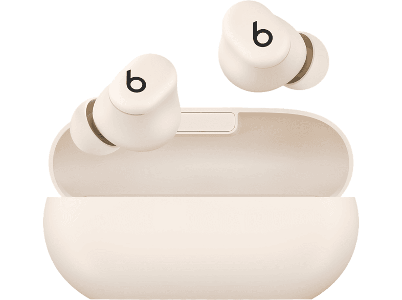 Apple Beats Solo Buds, Auriculares inalámbricos, 18 horas de autonomía, Bluetooth Clase 1, Android, Micrófono integrado, Beige
