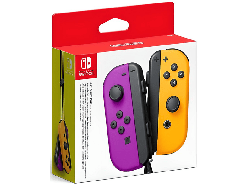 Nintendo Joy-Con Neon-Lila/Neon-Orange; Controller 2-er-Set