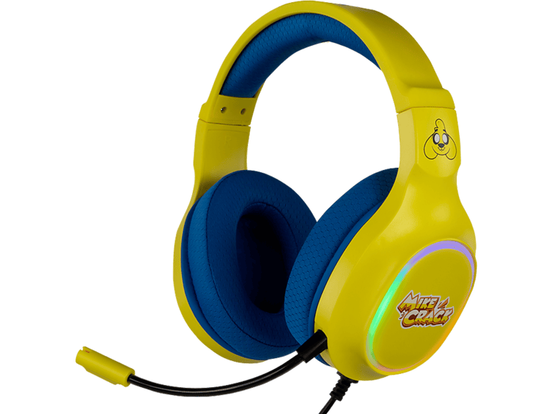 Auriculares gaming - Krom Krack 7.1 Mikecrack, Amarillo