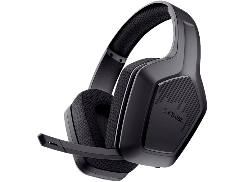 Auriculares gaming - Trust GXT425 ZIROX II, 60 h de autonomía, Negro