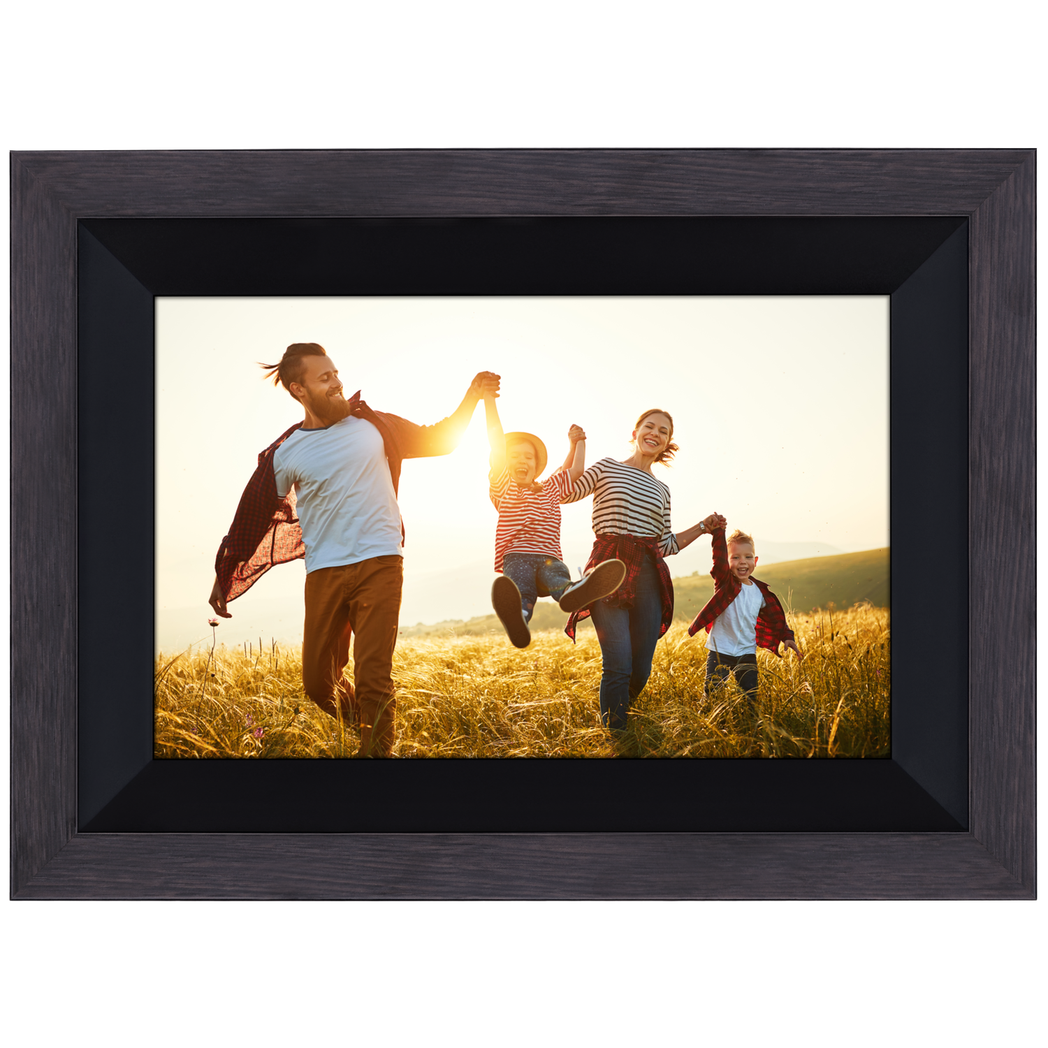 ROLLEI Smart Frame WiFi 105 Wooden Bl