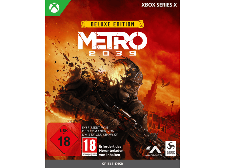 METRO 2039 Deluxe Edition - XBox Series X [Blu-ray]; Videogame